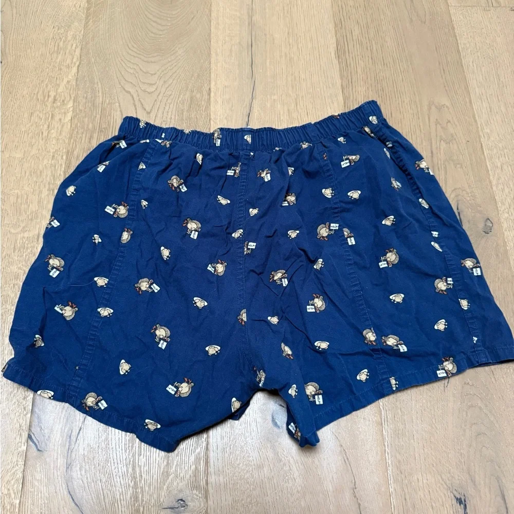 Set of Three Assorted Men’s Size Large Boxer Shorts in Funny Patterns